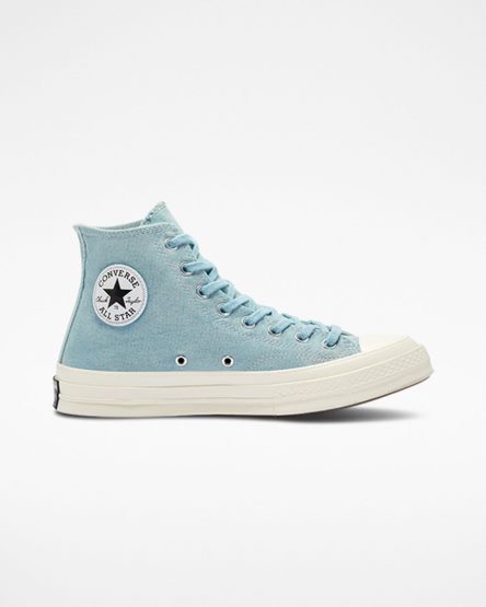 Tenis Converse Chuck 70 LTD Indigo Cano Alto Feminino Azul Anil | PT A08T104